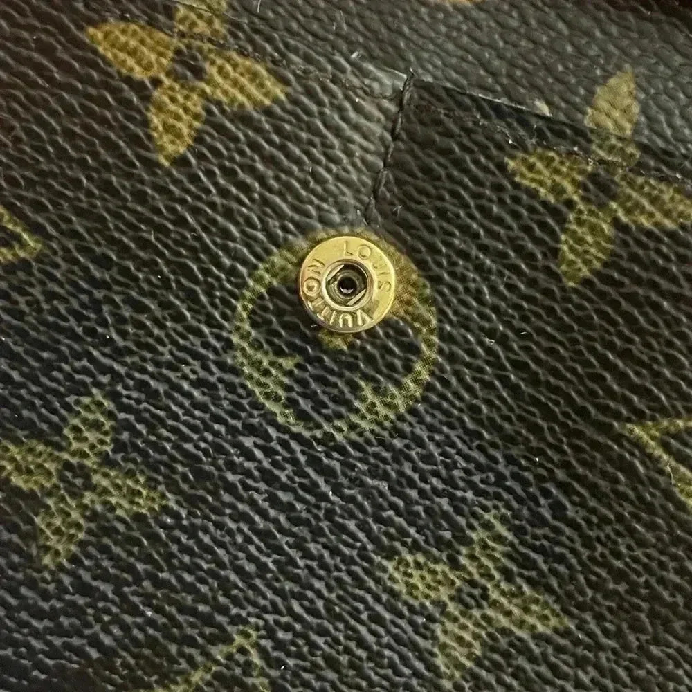 ** LOUIS VUITTON ** authentic vintage Sarah Brown Monogram Wallet - Picture 12 of 13